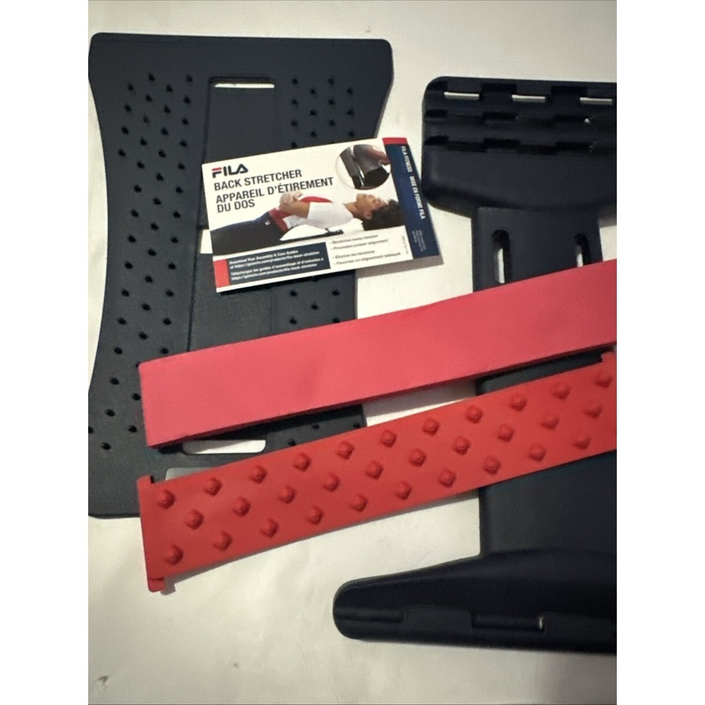 Fila Flexible Back Stretcher Low Back Pain Back Support & Stretch Ergonomic - Picture 2 of 2